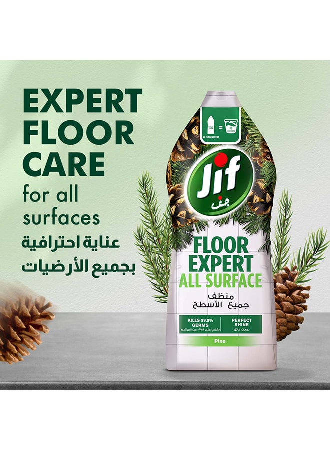 Jif Floor Expert Liquid Cleaner, All Surface, Pine, 1.5L - Image 4